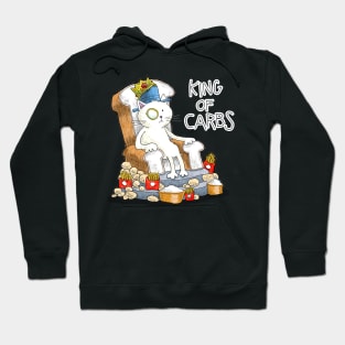 Dapper Cat - King of Carbs Hoodie